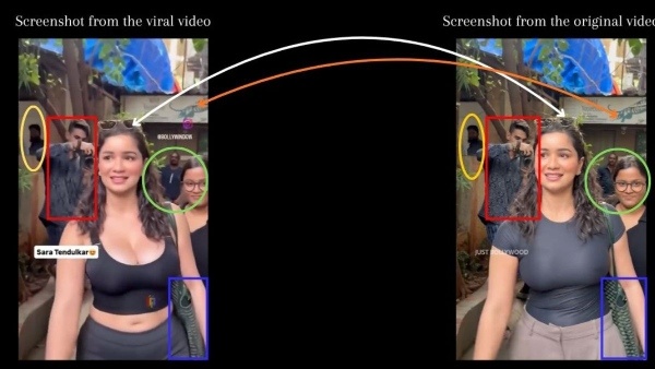 Sara Tendulkar Deepfake Video Goes Viral Original Footage Exposes the Truth Sara Tendulkar Deepfake Video Goes Viral Original Footage Exposes the Truth