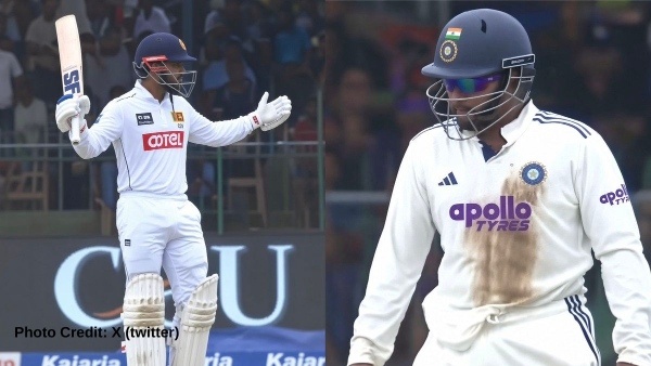 IND vs SL Sarfaraz Khan Sledges Dhananjaya de Silva Says Don t Be Scared You re Captain IND vs SL Sarfaraz Khan Sledges Dhananjaya de Silva Says Don t Be Scared You re Captain