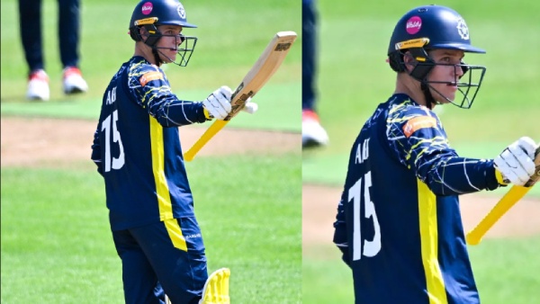Toby Albert Hits 6 Sixes in 6 Balls Hampshire Batter Viral Knock in Metro Bank One-Day Cup Toby Albert Hits 6 Sixes in 6 Balls Hampshire Batter Viral Knock in Metro Bank One-Day Cup