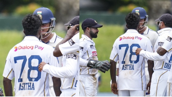 India vs Sri Lanka 2nd Test Yashasvi Jaiswal Clashes with Asitha Fernando in Colombo Test Video Goes Viral India vs Sri Lanka 2nd Test Yashasvi Jaiswal Clashes with Asitha Fernando in Colombo Test Video Goes Viral