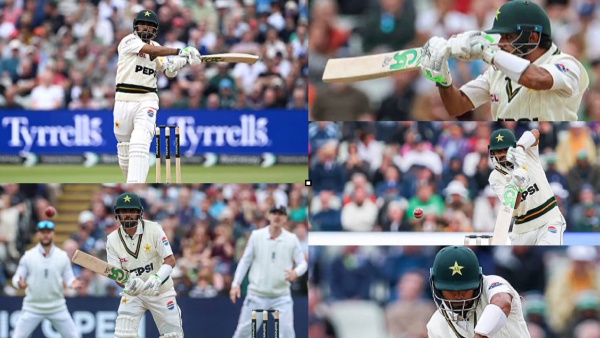 Pakistan Captain Babar Azam Creates Double Record in Edgbaston Test Against England crossing 7 000 Runs Pakistan Captain Babar Azam Creates Double Record in Edgbaston Test Against England crossing 7 000 Runs