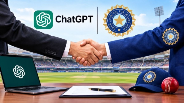 ChatGPT Makes Its Mark on Indian Cricket With Rs 1 2 Crore BCCI Associate Partner Deal