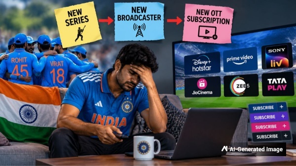 India Cricket Fans Frustrated New Series New Broadcaster New OTT Subscription