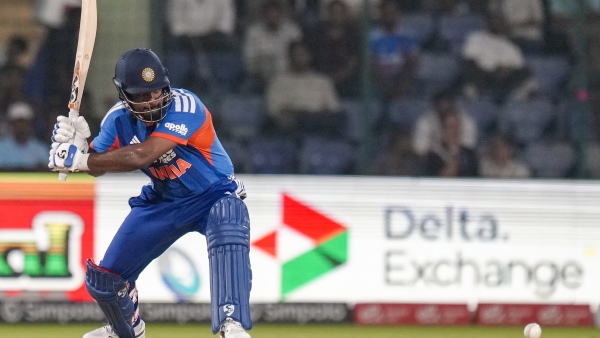 IND vs AFG Openers Abhishek Sharma and Sanju Samson Violent Smash 27 Runs in Mohammad Nabi Single Over