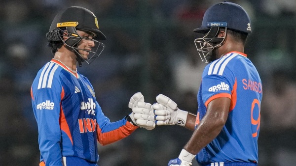 IND vs AFG 2nd T20 Sanju Samson Fifty Powers India to 7-Wicket Win Seal Series 2-0