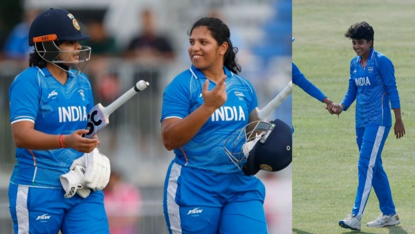 Asian Games 2026 Shree Charani 4 Wicket Haul Helps India Beat Japan by 8 Wickets Reach Semifinal Asian Games 2026 Shree Charani 4 Wicket Haul Helps India Beat Japan by 8 Wickets Reach Semifinal