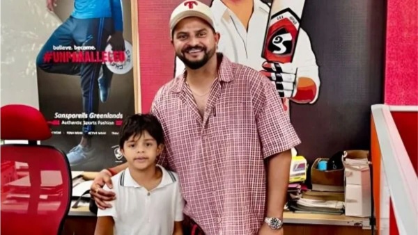 Suresh Raina Son Rio Begins His Cricket Journey Father Shares Heartfelt Message Like Father Like Son