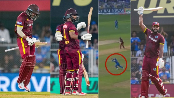 IND vs WI Virat Kohli Costly Drop as West Indies Post 405 7 After Centuries From Campbell Hope and Jangoo IND vs WI Virat Kohli Costly Drop as West Indies Post 405 7 After Centuries From Campbell Hope and Jangoo