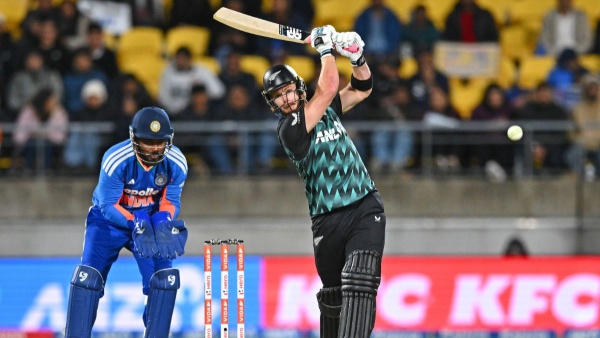 Glenn Phillips Century Michael Bracewell s 65 Power New Zealand to 259 7 Against India in 4th T20I Glenn Phillips Century Michael Bracewell s 65 Power New Zealand to 259 7 Against India in 4th T20I