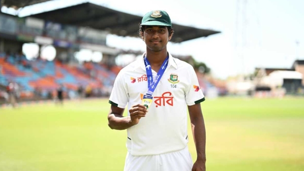 Bangladesh Pacer Hasan Mahmud Creates History With Test Hat-Trick vs Afghanistan Full Details Here Bangladesh Pacer Hasan Mahmud Creates History With Test Hat-Trick vs Afghanistan Full Details Here