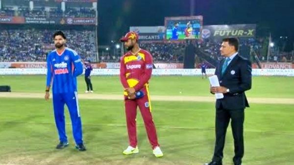 IND vs WI 3rd T20 West Indies Opt to Field First in Indore Team India Make 2 Changes Details IND vs WI 3rd T20 West Indies Opt to Field First in Indore Team India Make 2 Changes Details