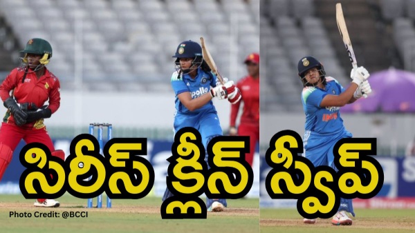 IND vs ZIM Pratika Rawal and Shafali Verma s Unbeaten Fifties Help India Seal Series Clean Sweep
