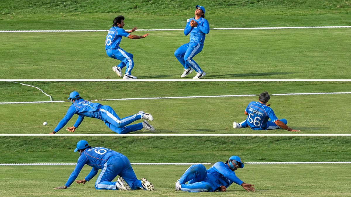 IND vs PAK Vaibhav Sooryavanshi Ravi Bishnoi Collide While Going for Hasan Nawaz s Catch IND vs PAK Vaibhav Sooryavanshi Ravi Bishnoi Collide While Going for Hasan Nawaz s Catch