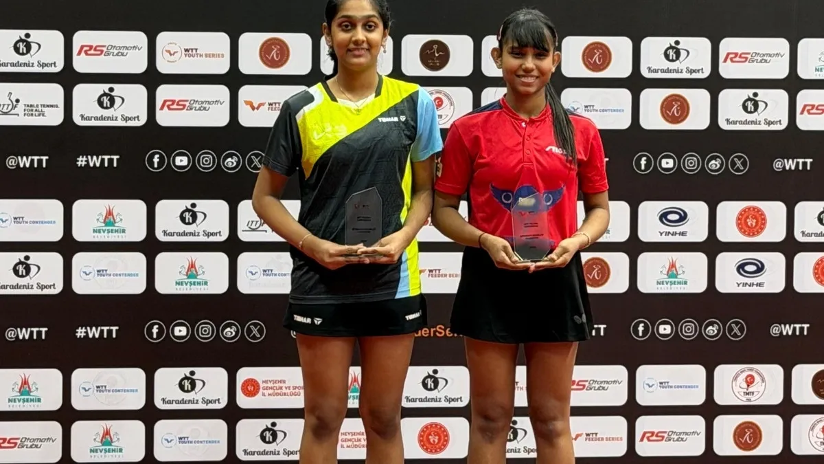 WTT Feeder Pristhina: Syndrela Das, Divyanshi Bhowmick Clinch Women's Doubles Crown in Pulsating Final