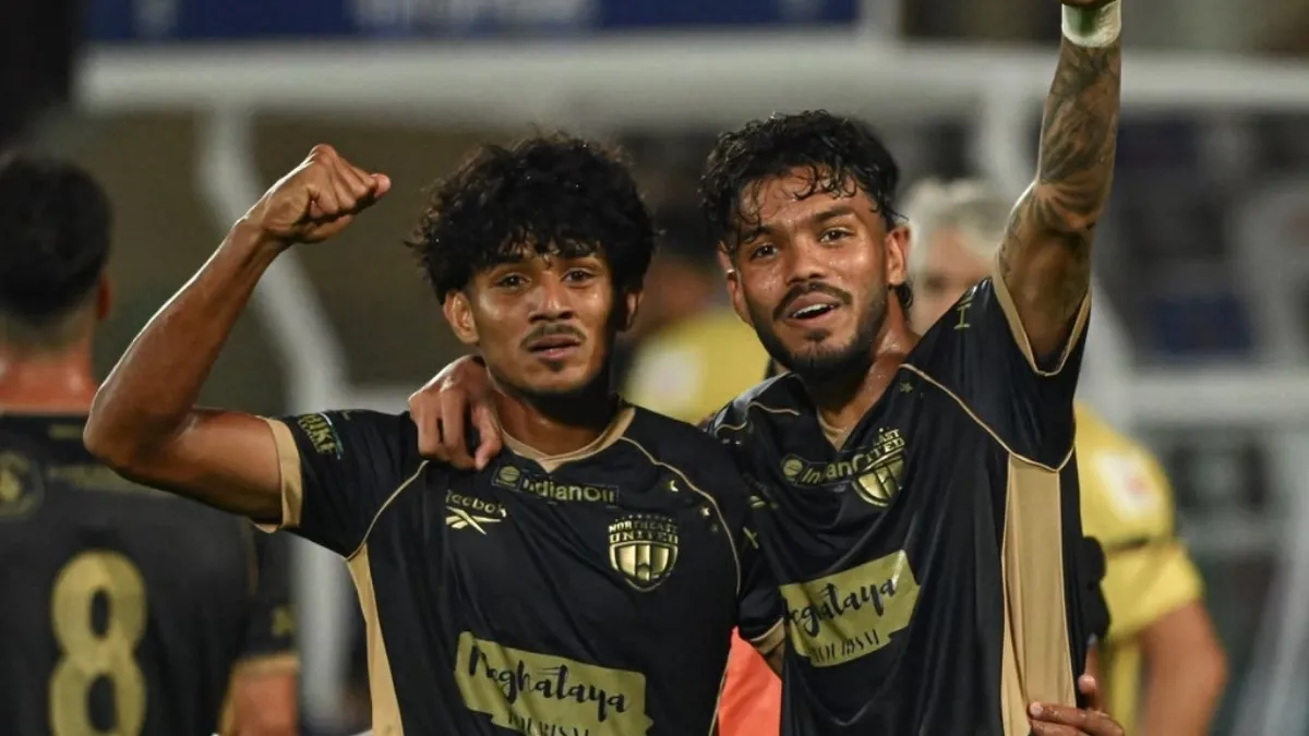 ISL 2026-27: Ajaraie strikes a brace as NorthEast United FC Thrash Kerala Blasters 4-1