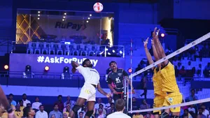PVL 2024: Ahmedabad Defenders Crush Chennai Blitz in Prime Volleyball League Opener!