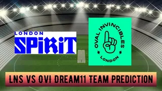 LNS vs OVI Dream11 Prediction: London Spirit vs Oval Invincibles Fantasy Team, The Hundred 2025 Match 1