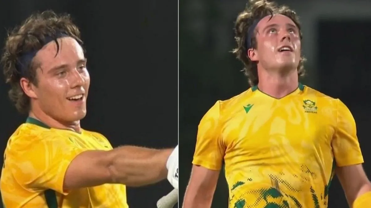 Brevis enters record books with maiden T20I ton