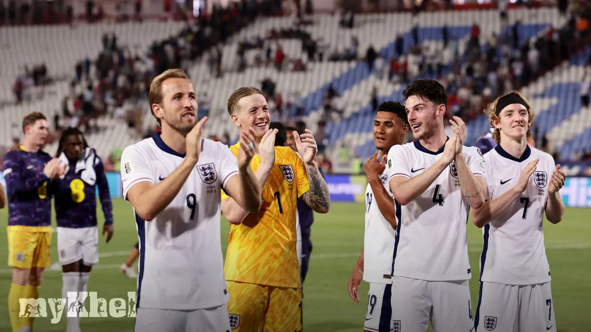 England thrash Serbia 5-0 in World Cup qualifiers