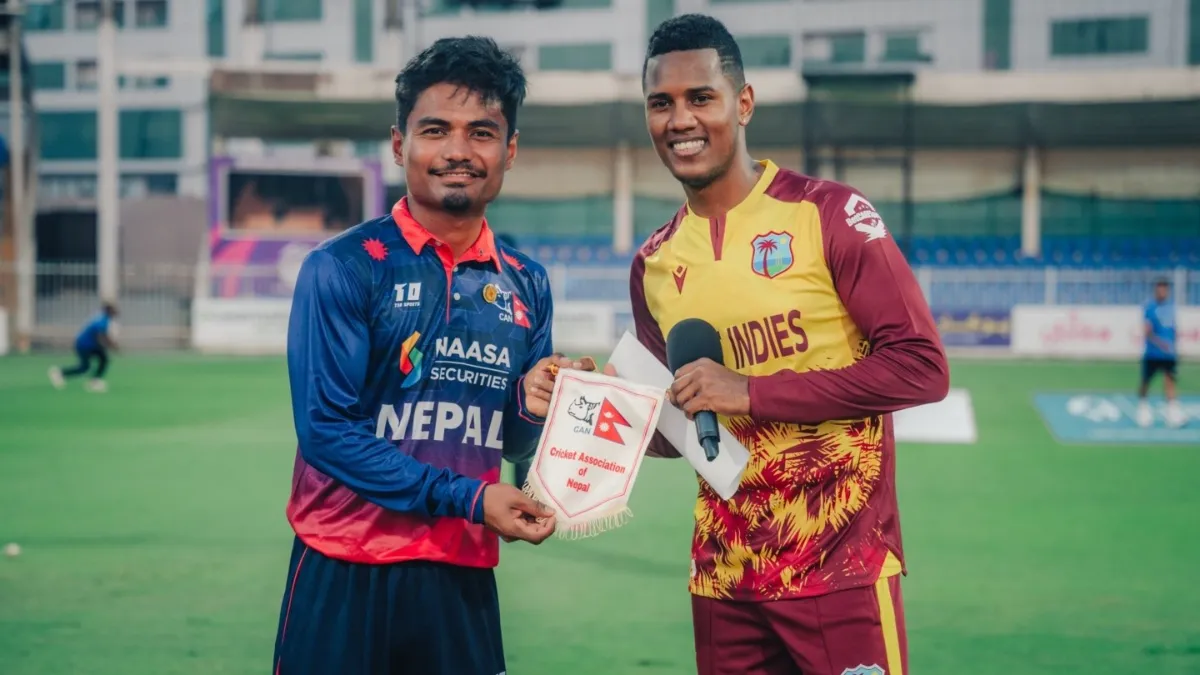 1st T20I: West Indies suffer shock defeat vs Nepal