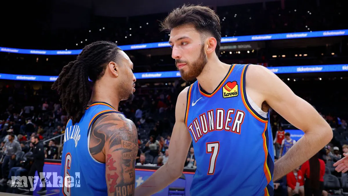 Chet Holmgren Defies Injury To Lead Oklahoma City Thunder Past Atlanta Hawks