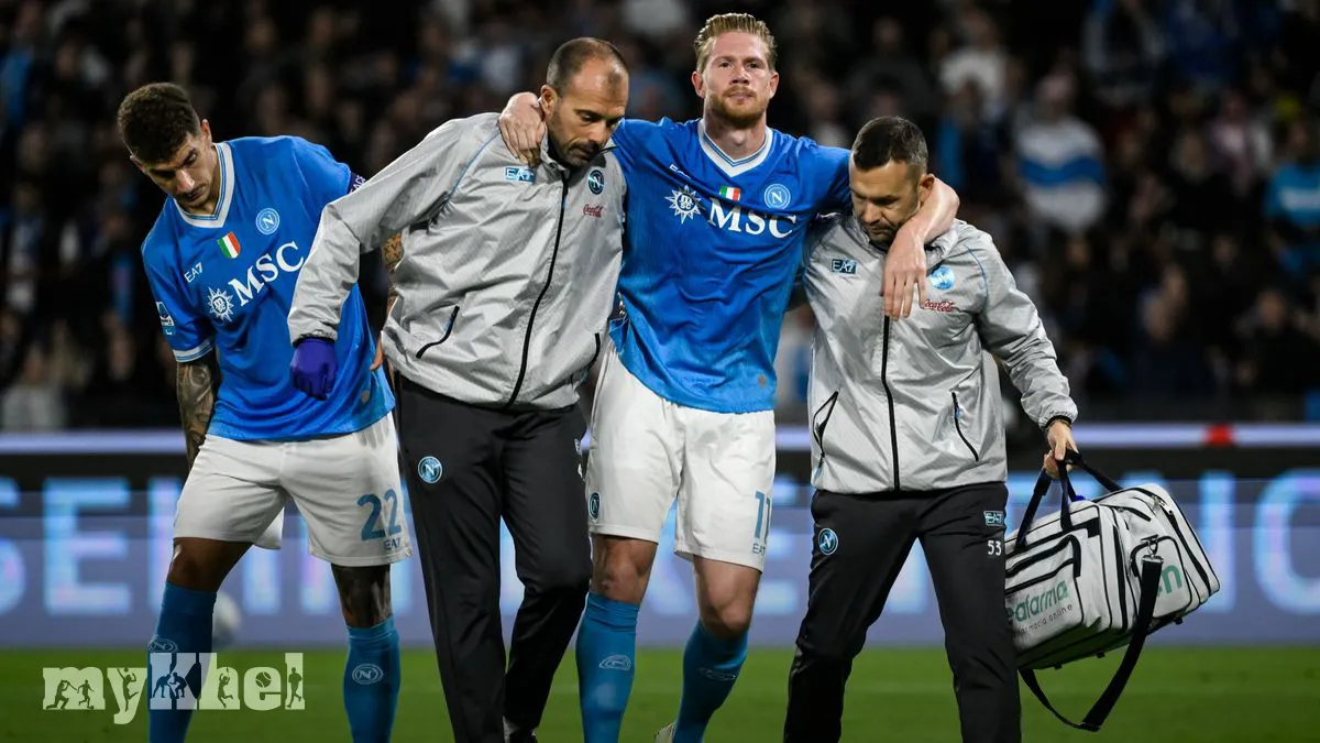 De Bruyne Faces Extended Absence Due To High-Grade Thigh Tear As Napoli Prepares For Lecce Match