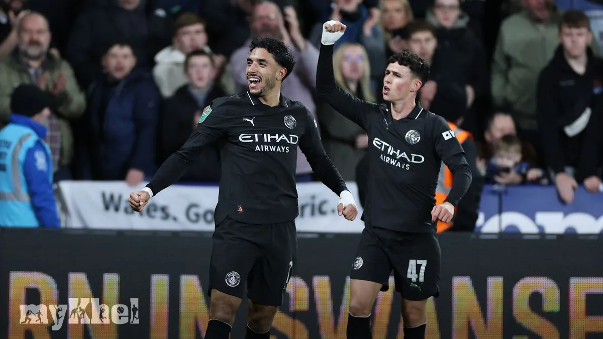 Marmoush's Goal Sparks Manchester City To EFL Cup Victory Against Swansea City