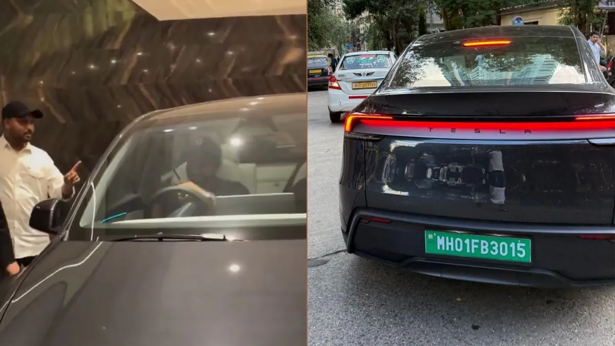 Hitman steals limelight flaunting his new Tesla