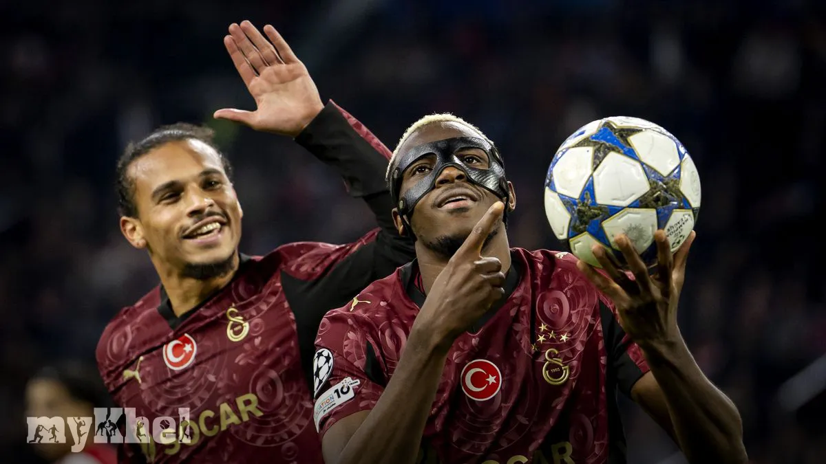 Champions League: Victor Osimhen's Hat-Trick Powers Galatasaray Past Ajax While Atalanta Secures Late Win Against Marseille