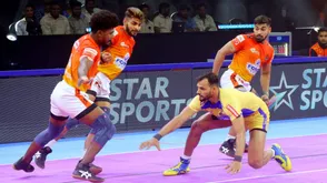 Pro Kabaddi: ಪುಣೇರಿಗೆ ಮೊದಲ ಸೋಲು: ತಲೈವಾಸ್‌ ಅಬ್ಬರ 