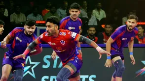 Pro Kabaddi: ದಬಾಂಗ್‌ ದೆಹಲಿ ಜಿದ್ದು ಗೆದ್ದ ಯು.ಪಿ ಯೋಧಾಸ್‌ 