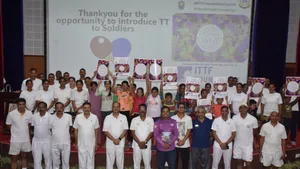 Table tennis: ಟೇಬಲ್ ಟೆನ್ನಿಸ್ ಆಟದ ಮಹತ್ವ ತಿಳಿದ ಸೈನಿಕರು
