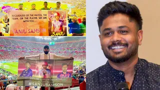 വെറുതെയല്ല ഇത്ര ഫാന്‍സ്? കാത്തുനിന്ന ആരാധകര്‍ക്കു സഞ്ജുവിന്റെ 'സമ്മാനമിങ്ങനെ'!! വീഡിയോ