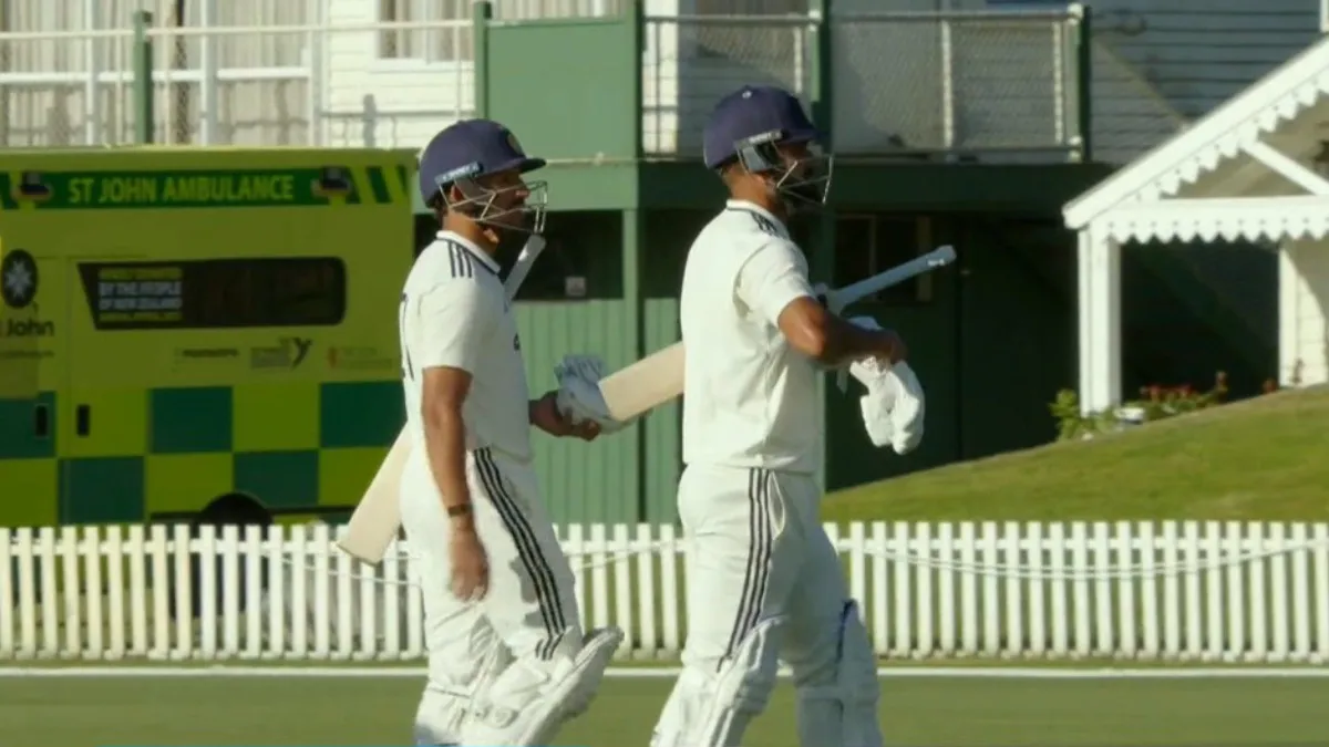 IND A vs NZ A: 2வது டெஸ்டில் துருவ் ஜூரல் அபாரம்.. 99 ரன்களுடன் களத்தில் இருக்கிறார்