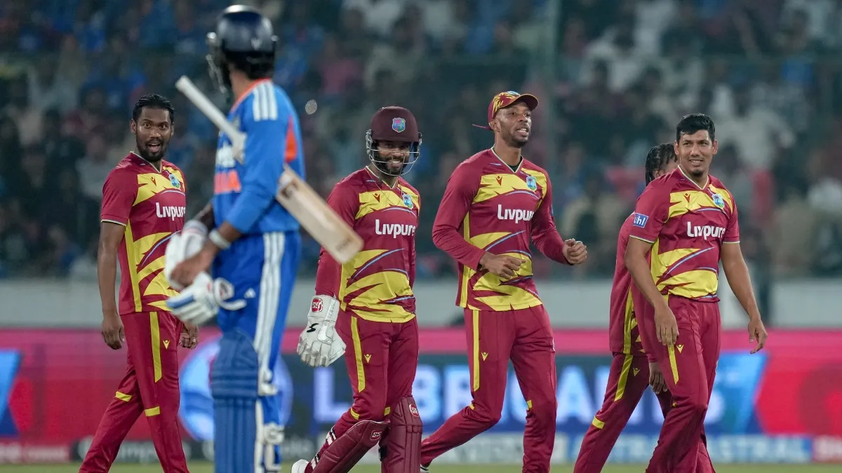 IND vs WI: வெஸ்ட் இண்டீஸ் அபாரம்.. 223 ரன்கள் வரை அடித்து இந்தியா தோல்வி.. தொடர் சமன்