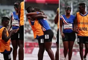  Paralympics 2020లో లవ్‌ ప్రపోజల్‌.. ట్రాక్‌పైనే అంధ అథ్లెట్‌కు ప్ర‌పోజ్ చేసిన గైడ్‌ (వీడియో)!!